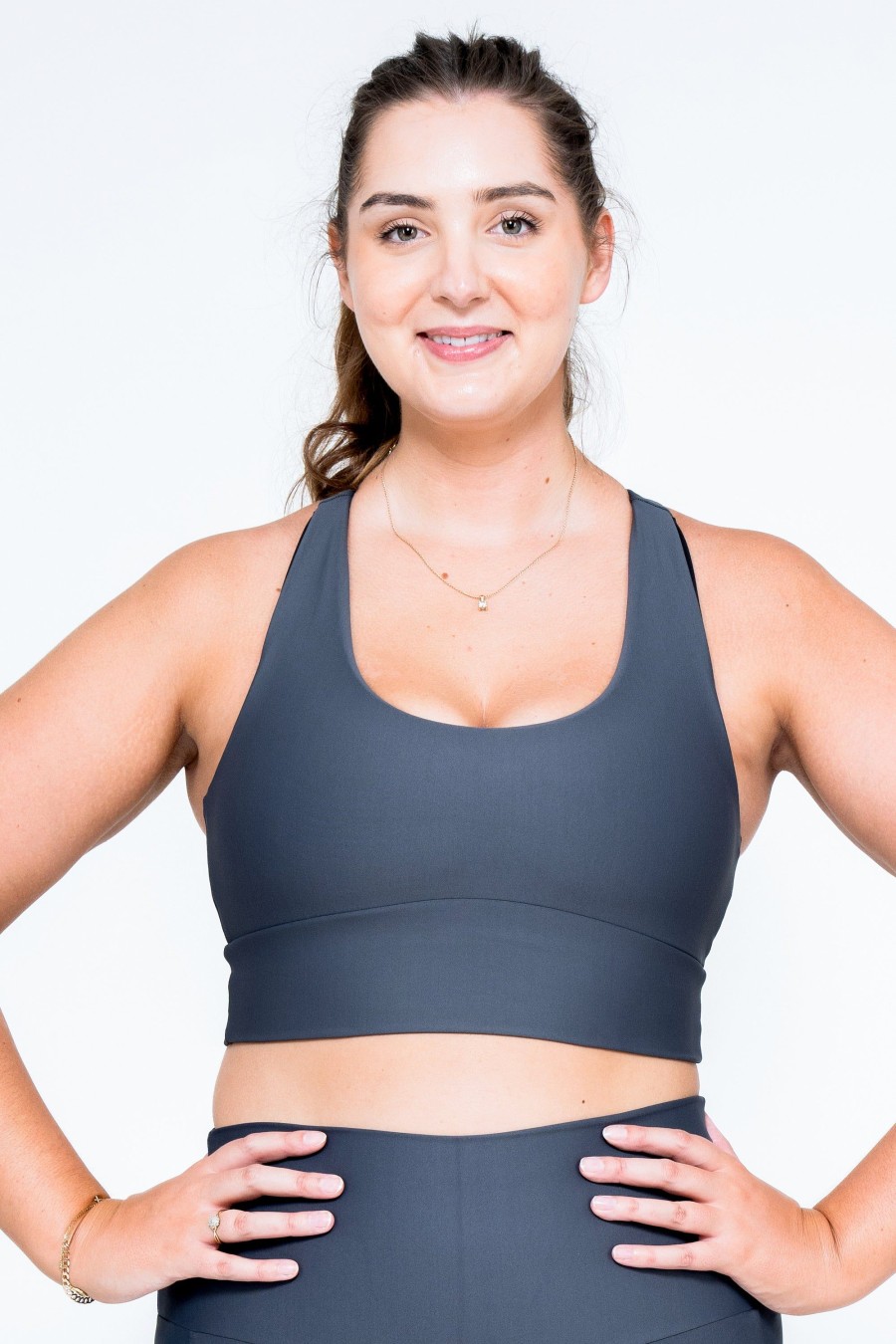 Women R2W CROP TOP | Mama Shark Performance - T Back Comfort Crop Top