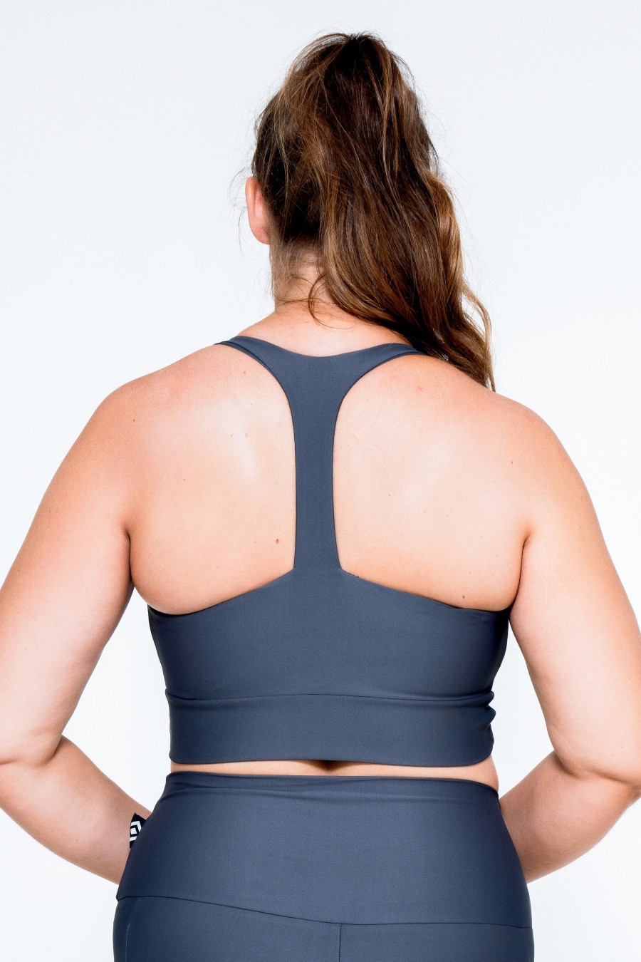 Women R2W CROP TOP | Mama Shark Performance - T Back Comfort Crop Top