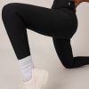 Women R2W LEGGINGS | Black Performance - Extra High Waisted Leggings