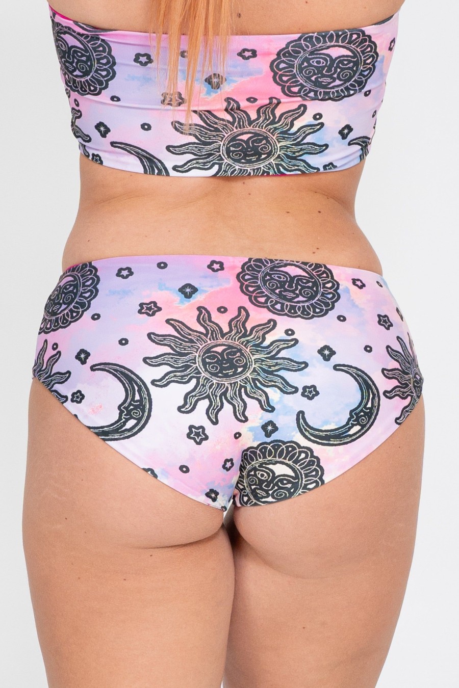 Women R2W BIKINI BOTTOMS | Solar Sister Performance - Full Coverage Brief Bikini Bottoms