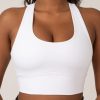 Women R2W CROP TOP | White Body Contouring - T Back Comfort Crop Top