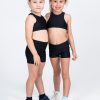 Kids R2W KIDS BOOTY SHORTS | Black Performance - Kids Booty Shorts