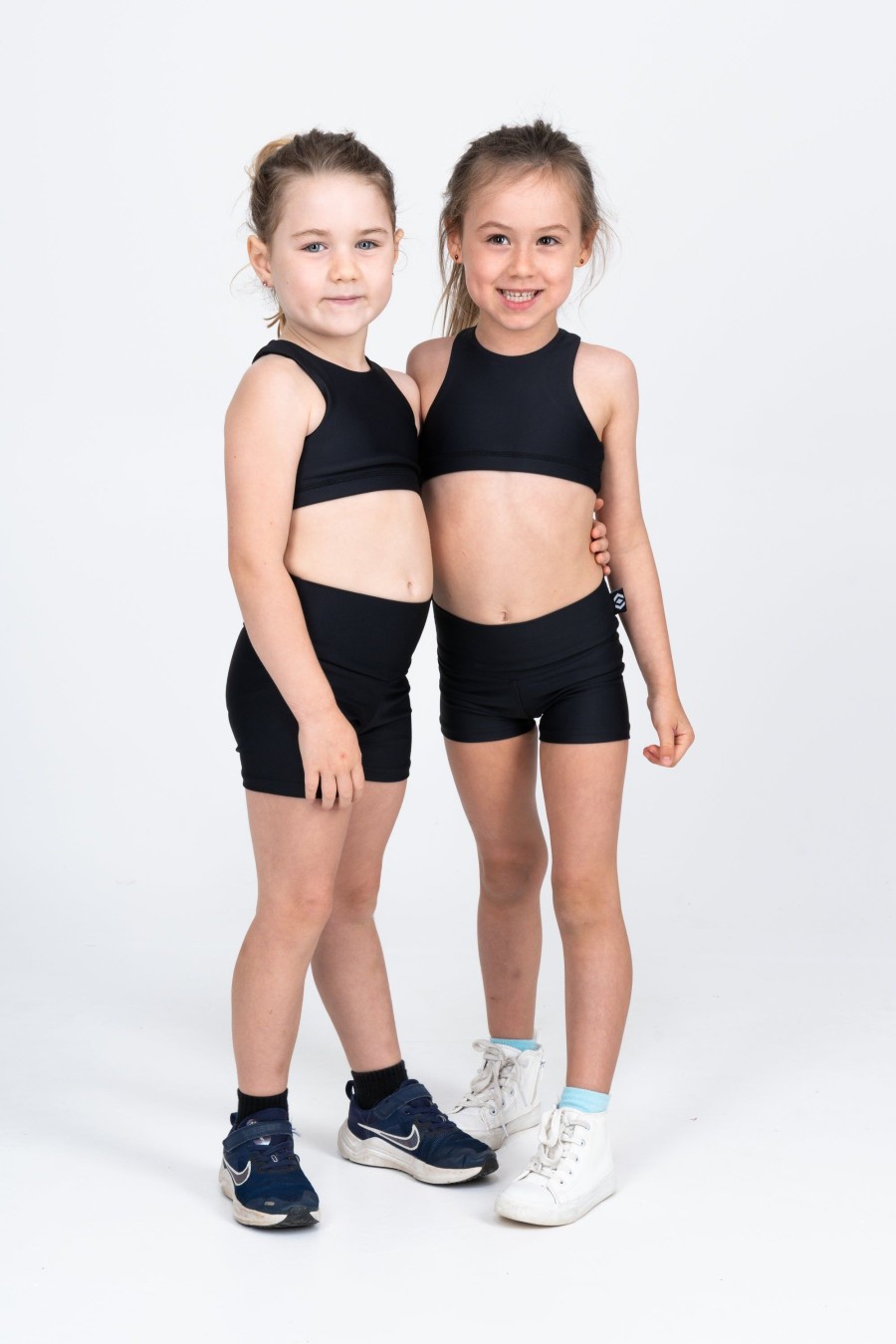 Kids R2W KIDS BOOTY SHORTS | Black Performance - Kids Booty Shorts