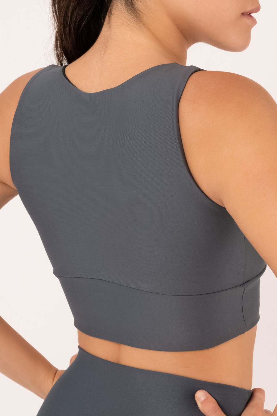 Women R2W CROP TOP | Mama Shark Performance - Reversible Comfort Crop Top